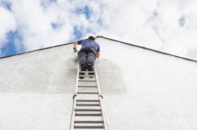 Peinture extérieure à Mondoubleau — façades et ravalement